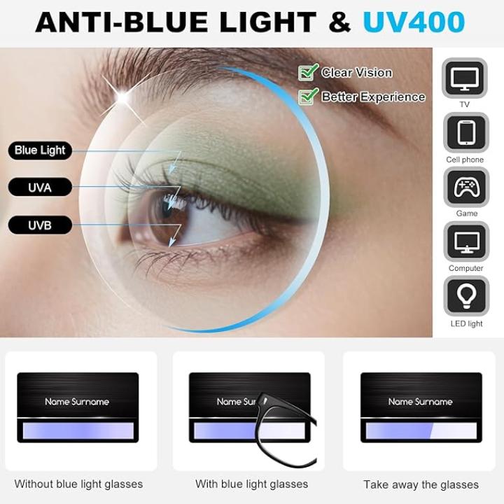 GGSTDDUP 3 Pack Progressive Multifocus Reading Glasses for Men Spring Hinge Rectangular Sport Blue Light Blocking Readers
