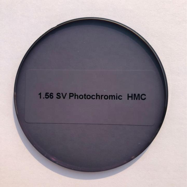 Top Grade New Style Lens 1.56 HMC Single Vision Photo Grey Optical Lenses